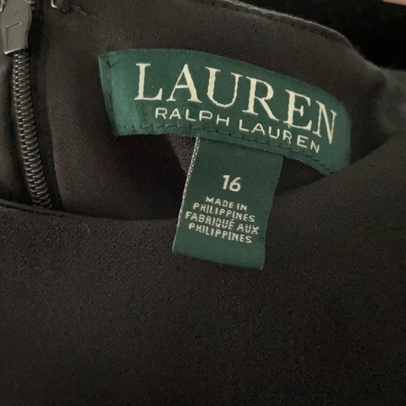 Ralph Lauren Black Holiday Dress - Picture 2 of 7